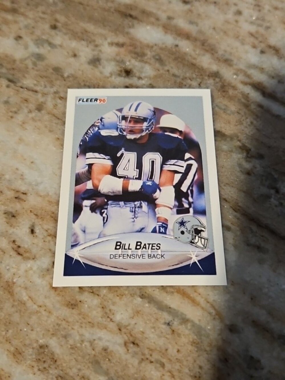 1990 Fleer - Bill Bates #385